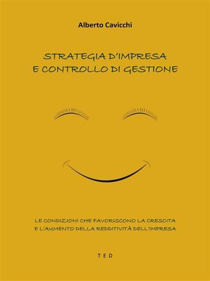 cover image of Strategia d'impresa e controllo di gestione